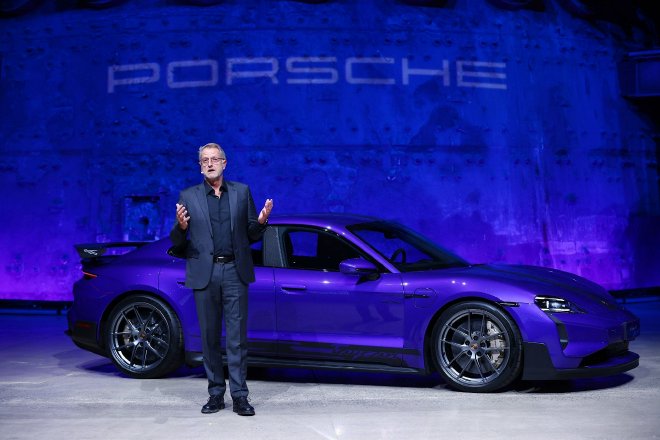Porsche's full range of products debuts at Taycan Turbo GT/Macan EV
