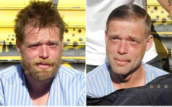 Comparison before and after the "reform" of tramps